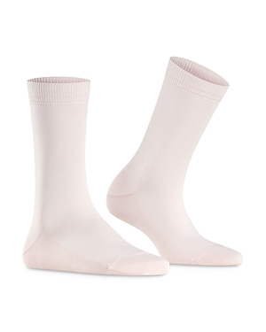 Falke Family Sustainable Cotton Blend Socks In Light Pink