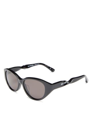 balenciaga 55mm oval sunglasses