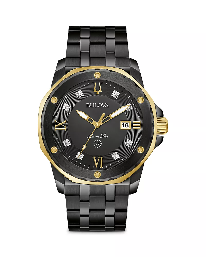 Bulova Marine Star Watch, 44mm
