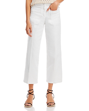 Shop Vanessa Bruno Straight Pants In White