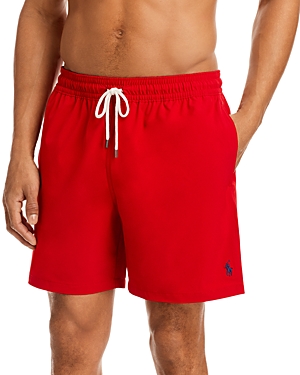 Polo Ralph Lauren Embroidered-logo Corduroy Shorts In Rl2000 Red
