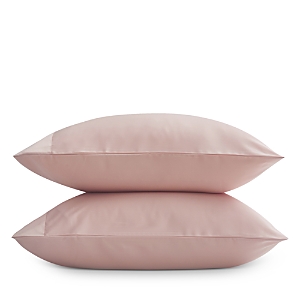 Aqua Eucalyptus Standard Pillowcase, Pair - Exclusive In Blush Pink