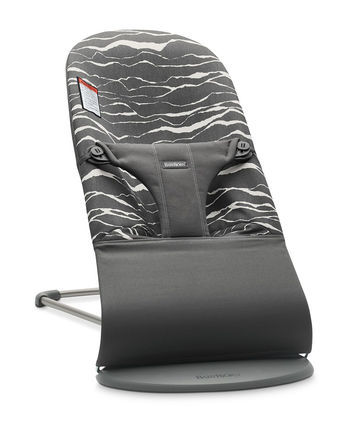 Photo 1 of BabyBjörn Bouncer Bliss, Cotton, Anthracite/Landscape
