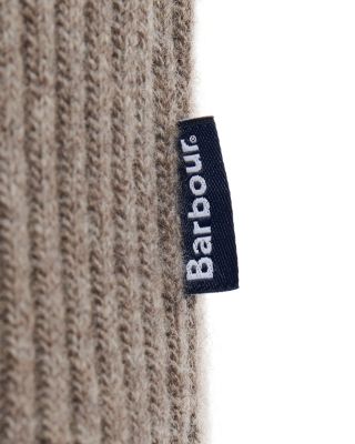 Holden Wool Tartan Trim Regular Fit Quarter Zip Mock Neck Sweater