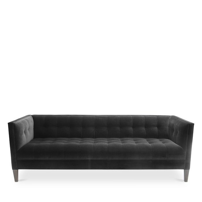 Bloomingdale's Artisan Collection Whitney Tufted Sofa In Vance Black