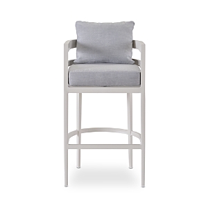 Bloomingdale's Universal South Beach Bar Chair In White/grey