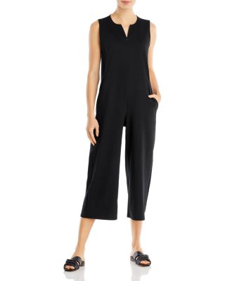 eileen fisher wide leg jumpsuit