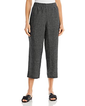 Eileen Fisher - Straight Cropped Pants - 100% Exclusive  