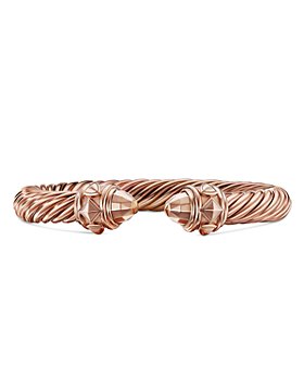 David Yurman - 18K Rose Gold The Cable Collection® Cuff Bangle Bracelet