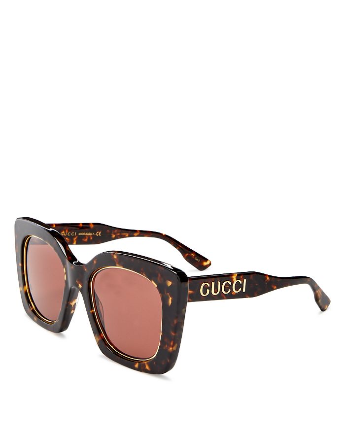 Gucci Square Sunglasses 51mm Bloomingdale s