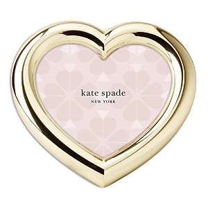 Kate Spade Gold Heart Frame, 5.5" X 6.25"