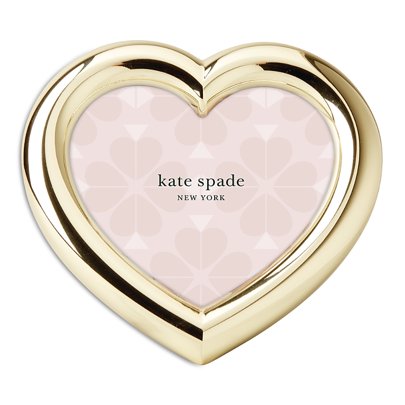 Kate Spade New York Gold Heart Frame, 5.5 X 6.25 In Gold