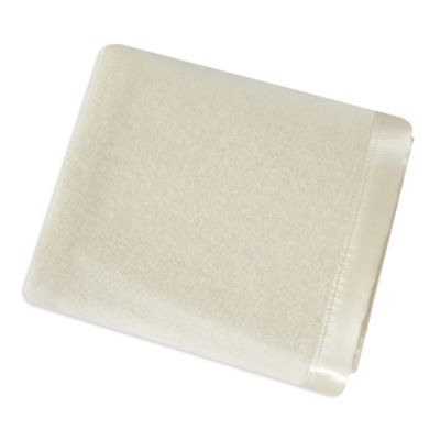 Merino Wool Blanket with Satin Edge, Queen