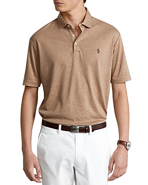 Polo Ralph Lauren Classic Fit Soft Cotton Polo Shirt In Italian Heather