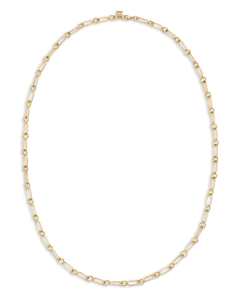 Temple St. Clair 18K Yellow Gold Small River Link Chain Necklace, 24