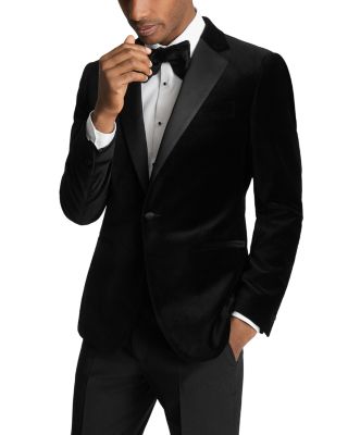 REISS - Ace Velvet Tuxedo Jacket