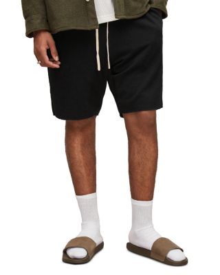 Allsaints Helix Cotton Sweat Shorts In 