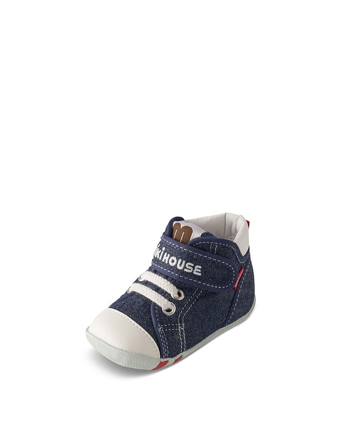 Miki House Unisex Classic High Top First Walker Shoes - Baby, Toddler ...