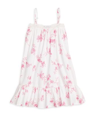 Petite Plume - Girls' English Rose Floral Lily Nightgown - Baby, Little Kid, Big Kid