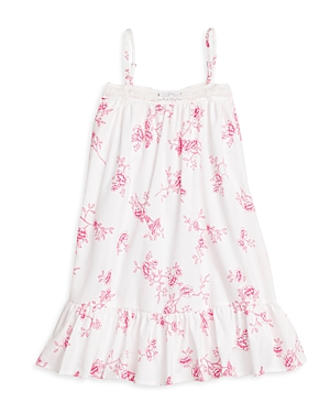 Petite Plume Girls' English Rose Floral Lily Nightgown - Baby, Little Kid, Big Kid