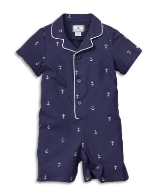 Petite Plume - Boys' Portsmouth Anchor Classic Romper - Baby