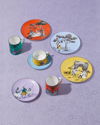 Sheila Bridges Teacup &amp; Saucer Set