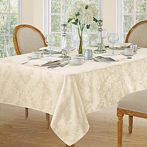 Photos - Other sanitary accessories Elrene Barcelona Jacquard Damask Square Tablecloth, 52 x 52 21032ANT