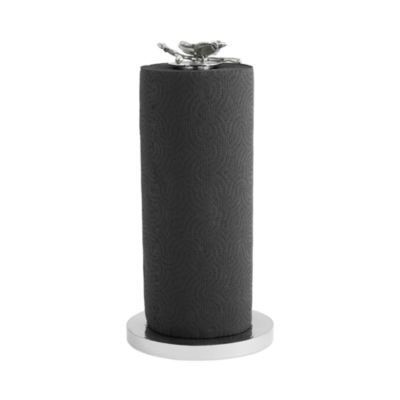 White Orchid Paper Towel Holder 
