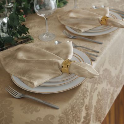 Barcelona Jacquard Damask Napkins, Set of 4