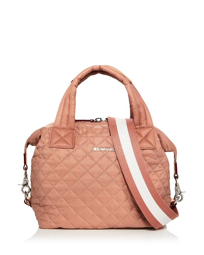 Shop MZ Wallace Small Sutton Deluxe Quilted Nylon Shoulder Bag