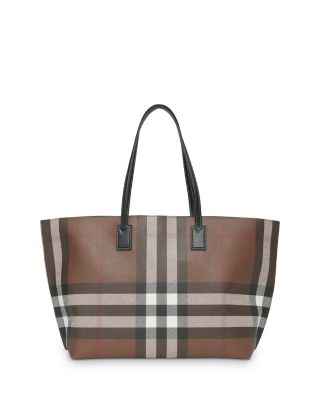 Burberry, Bags, Burberry Red Check Tote Large