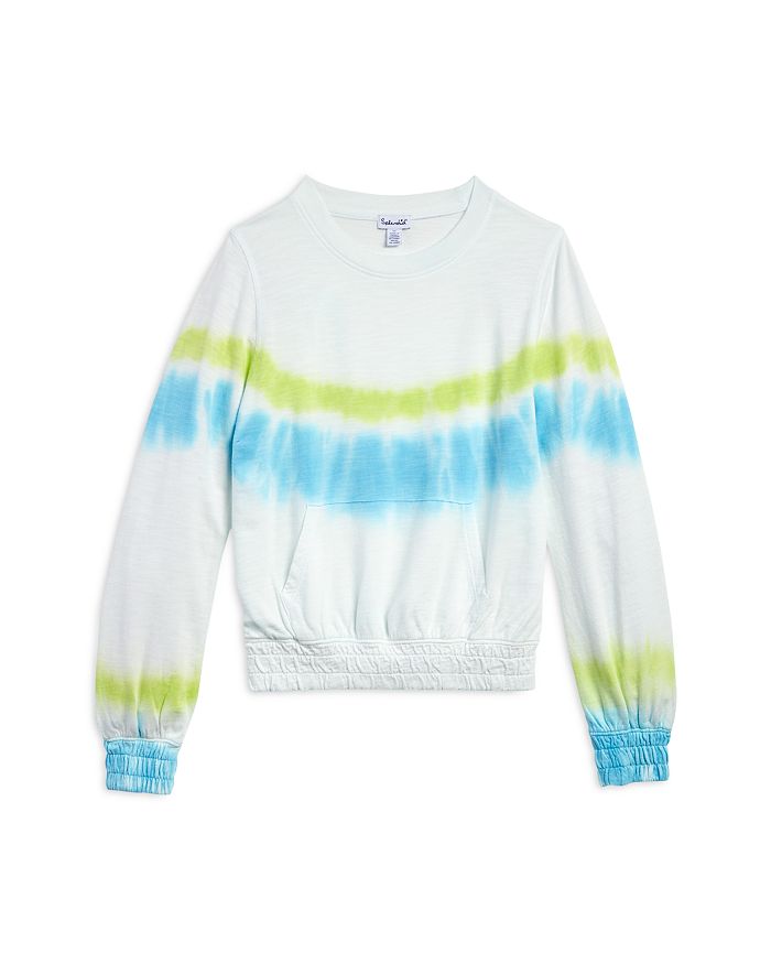 Tie dye best sale stripe sweatshirt
