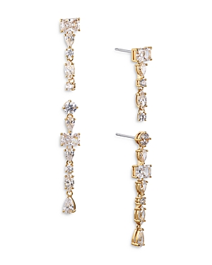 NADRI RSVP LINEAR EARRINGS SET