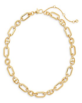 kate spade new york - Stay Connected Large Link Necklace, 18"-21"