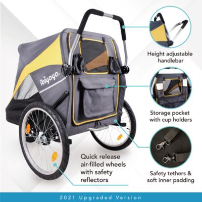  Hercules Large Pet Stroller for One Large or Multiple Medium Dogs