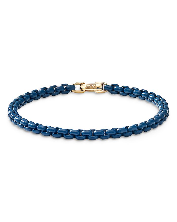 bloomingdales.com | 18K Yellow Gold & Stainless Steel Bel Aire Navy Chain Bracelet