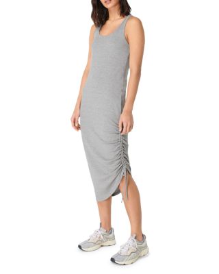 Betty layered dress gray