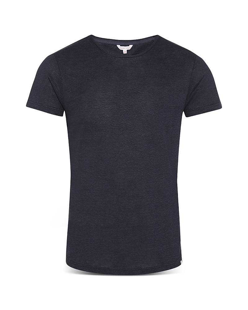 Orlebar Brown Ob-t Cotton Crewneck T-shirt In Navy