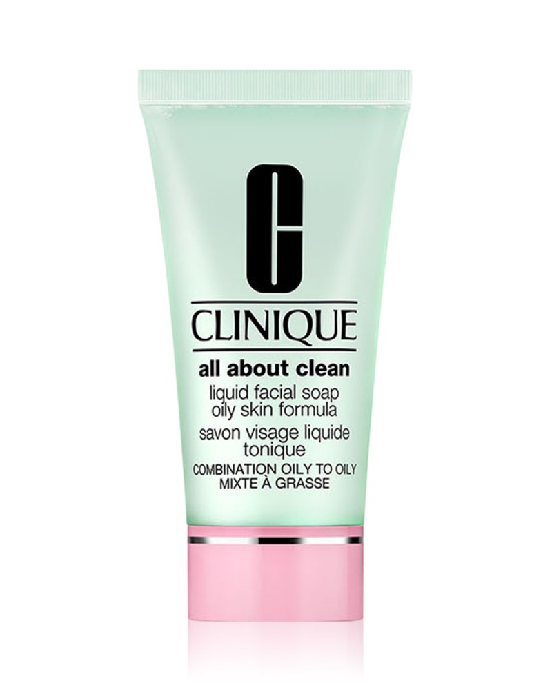 Clinique Mini All About Clean Liquid Facial Soap Oily 1 oz.