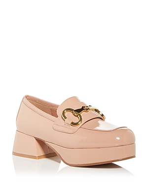 Jeffrey Campbell Women's Student Platform Block Heel Loafers In