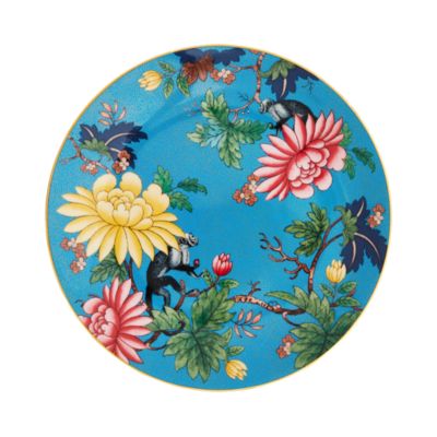 Wedgwood Wonderlust Coupe Plate - Sapphire Multi