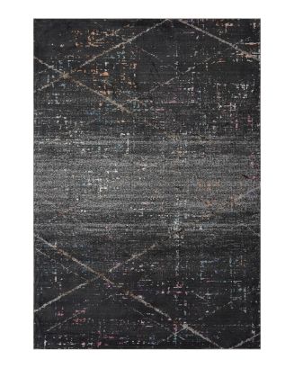 LR Home Frenzy Abstract Charcoal Fusion Area Rug Collection ...