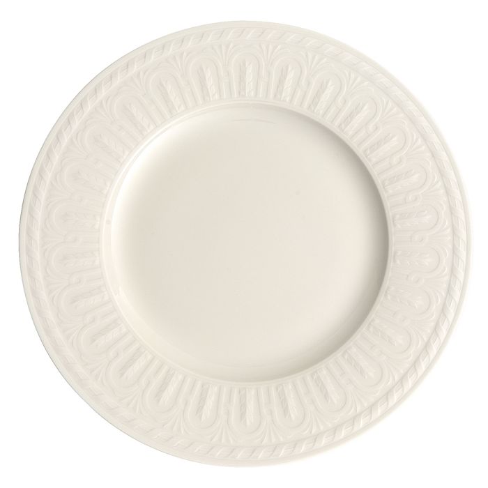 Shop Villeroy & Boch Cellini Dinner Plate In White