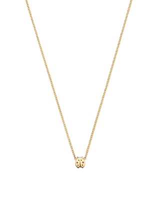 Zoë Chicco Zoe Chicco 14K Yellow Gold Itty Bitty Symbols Ladybug Bracelet