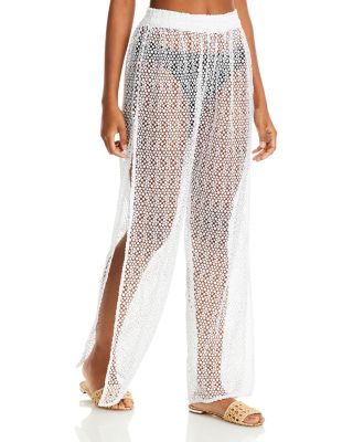 Peixoto Dylan Crochet Cover Up Pants 