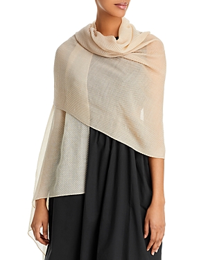 Fraas Pleated Ombre Wrap - 100% Exclusive In Beige