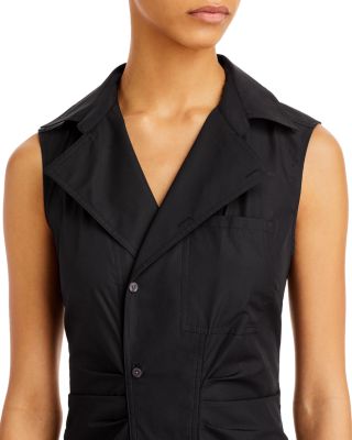 Satina Sleeveless Shirtdress