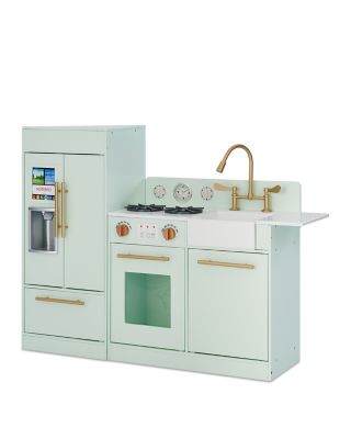 Little Chef Charlotte Modern Mint Gold Play Kitchen - Ages 3+