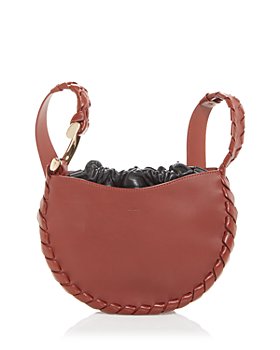 Chloé - Mate Small Leather Drawstring Hobo 