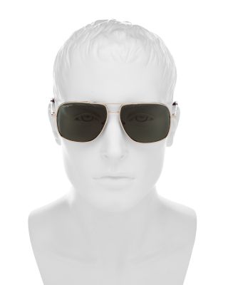  Brow Bar Aviator Sunglasses, 60mm